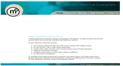 Desktop Screenshot of macmorelectrical.com